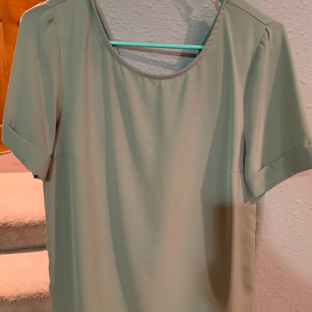 Sage Green Shirt